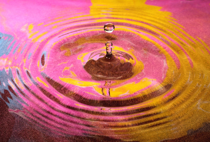 Pink Waterdrop